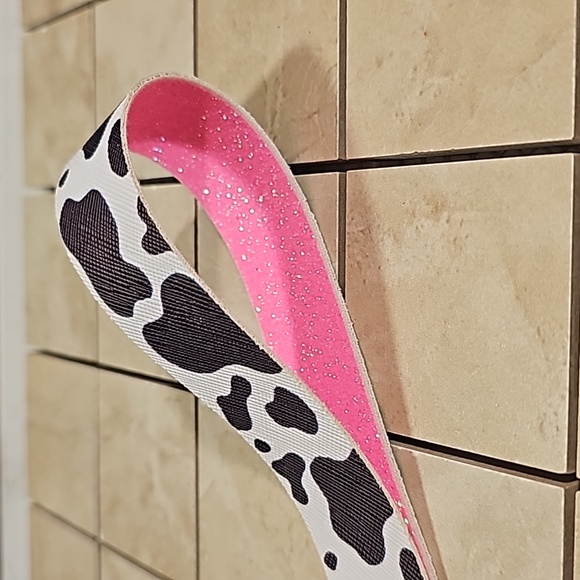 Faux Leather Keychain Wristlet - Picture 3 of 3